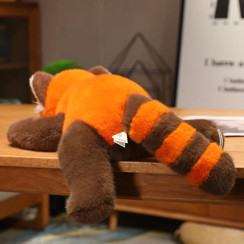 Adorable Fluffy Red Panda and Fox Plush Toys