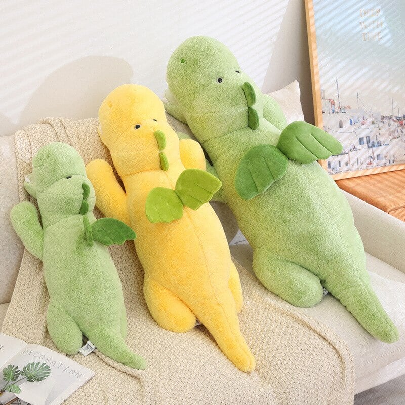 Adorable Soaring Fluffy Dragon Plush Toy