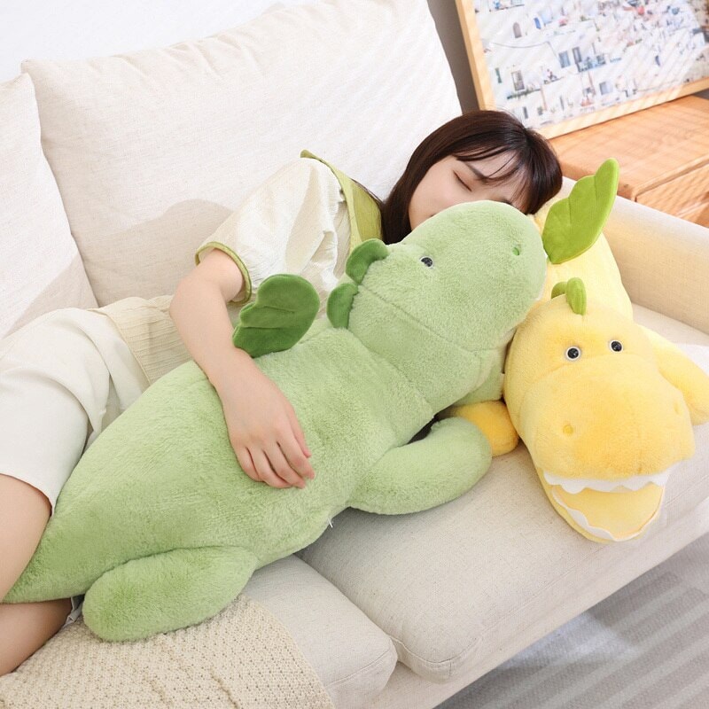 Adorable Soaring Fluffy Dragon Plush Toy
