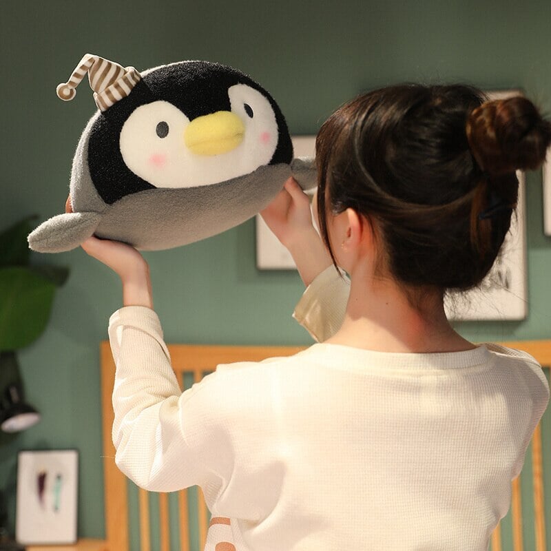 Adorable Kawaii Fluffy Penguin Plush – Meet Freckles!