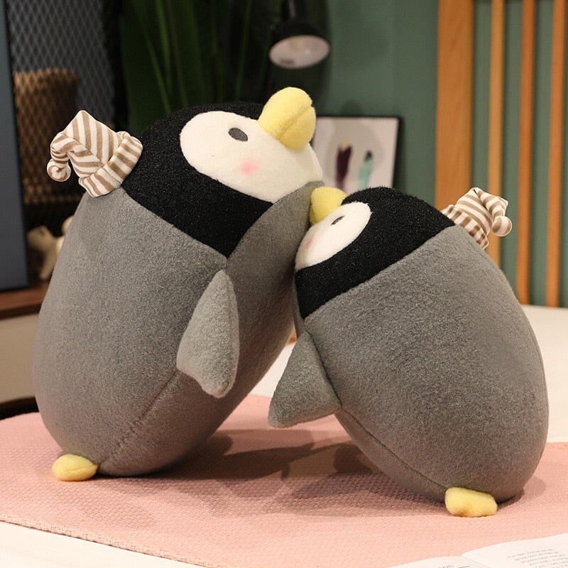 Adorable Kawaii Fluffy Penguin Plush – Meet Freckles!