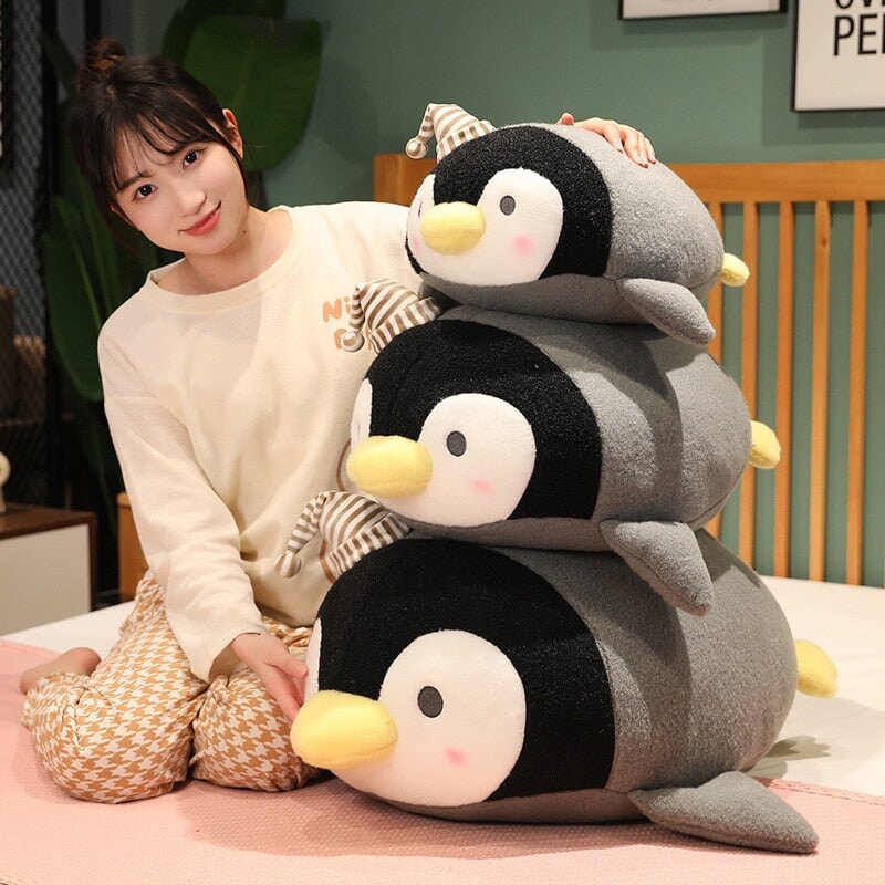 Adorable Kawaii Fluffy Penguin Plush – Meet Freckles!
