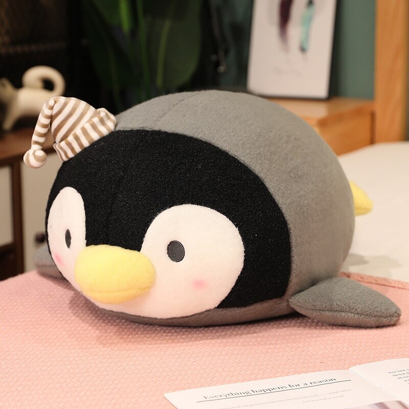 Adorable Kawaii Fluffy Penguin Plush – Meet Freckles!