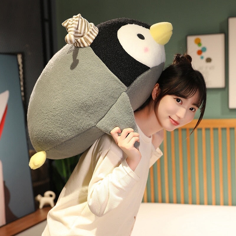 Adorable Kawaii Fluffy Penguin Plush – Meet Freckles!
