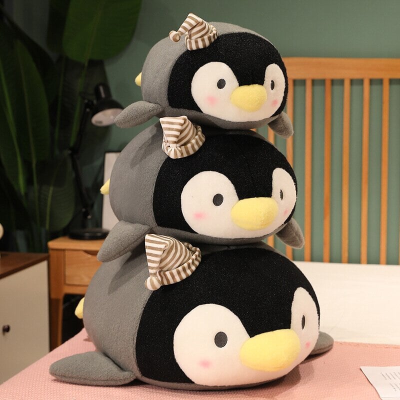 Adorable Kawaii Fluffy Penguin Plush – Meet Freckles!