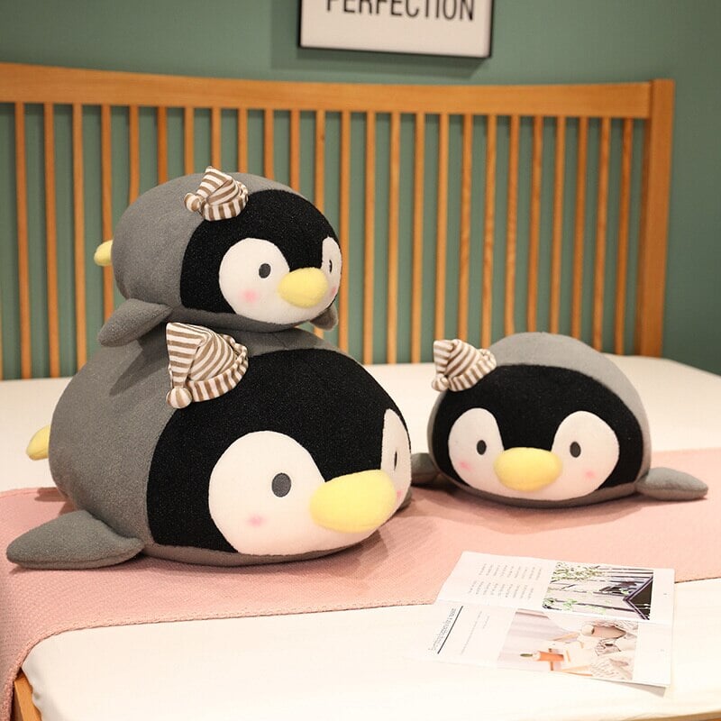Adorable Kawaii Fluffy Penguin Plush – Meet Freckles!