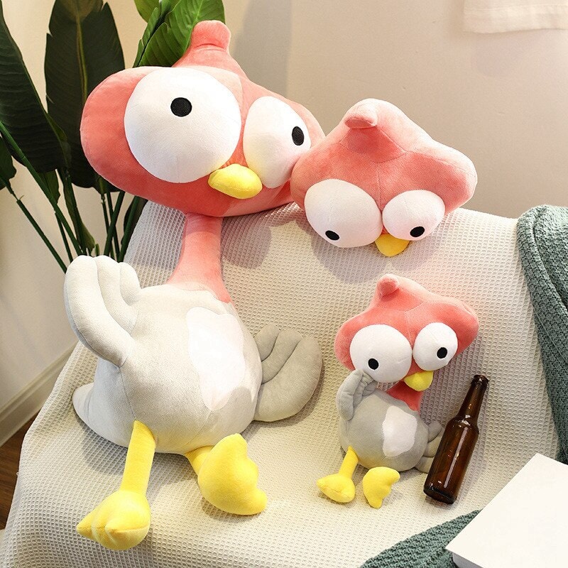 Hilarious Shocked Giant Ostrich Stuffed Animals
