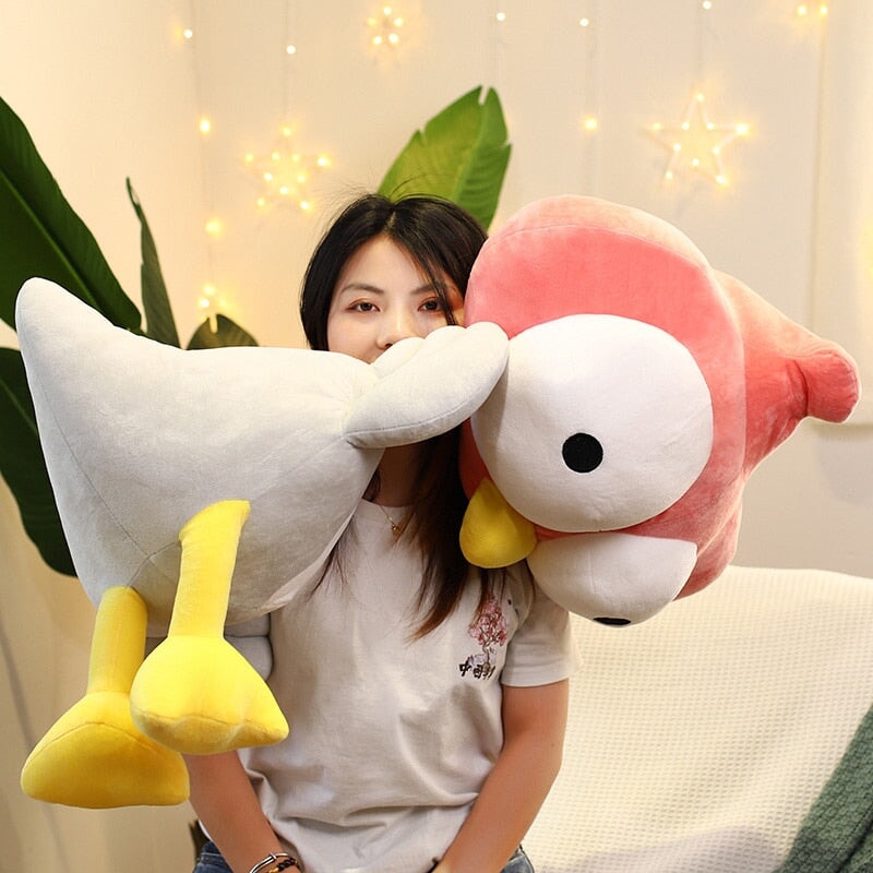 Hilarious Shocked Giant Ostrich Stuffed Animals
