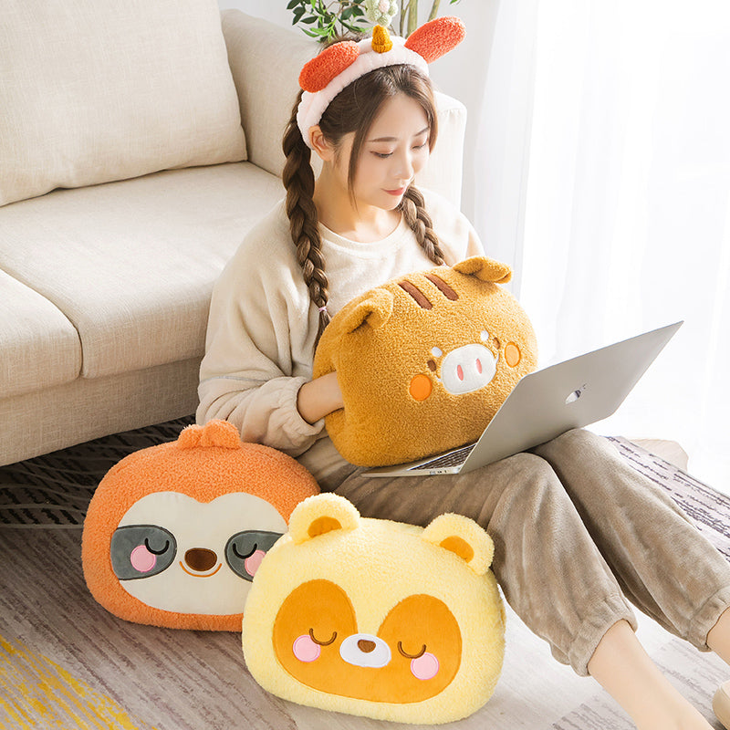 Snuggle Up with Our Fuzzy Forest Buddy Handwarmer Plushie Collection | Exclusive Limited Stock