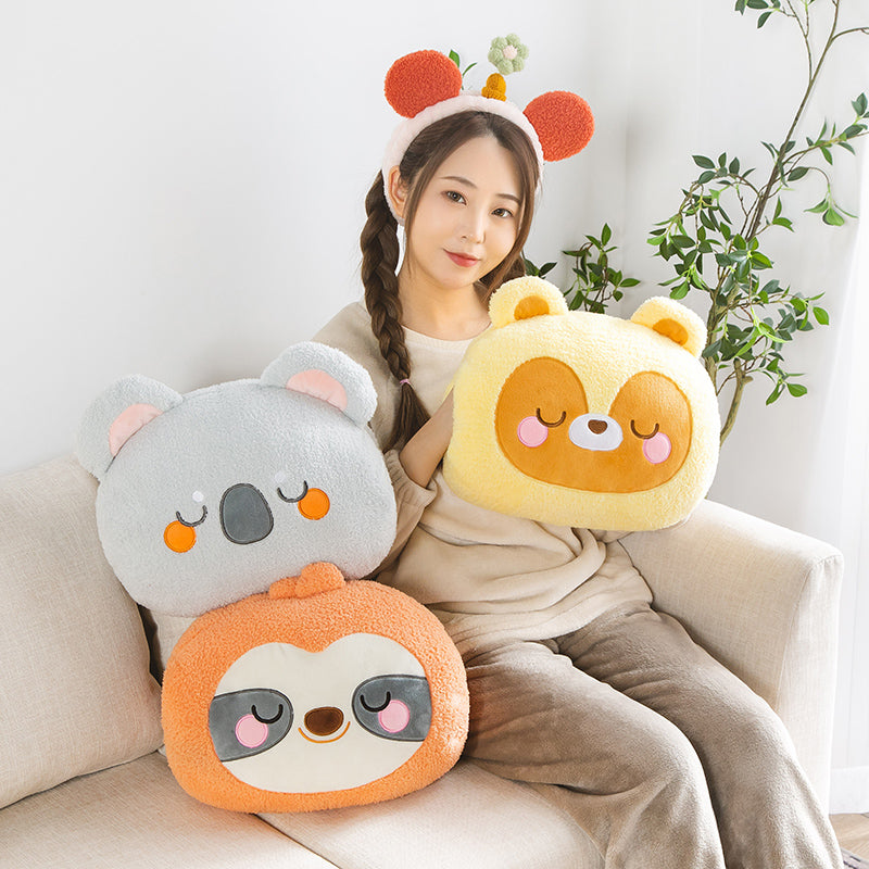 Snuggle Up with Our Fuzzy Forest Buddy Handwarmer Plushie Collection | Exclusive Limited Stock