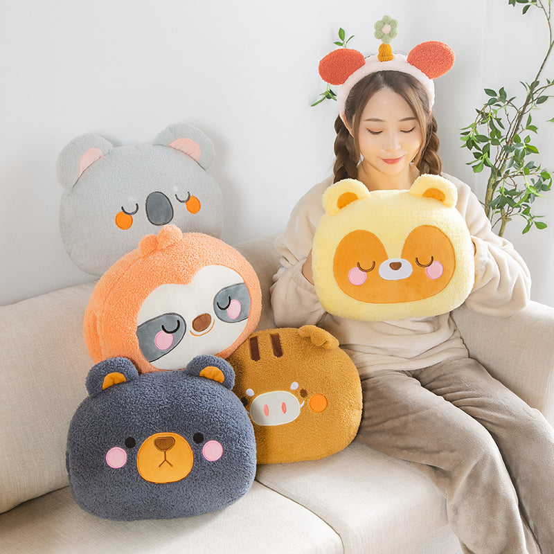 Snuggle Up with Our Fuzzy Forest Buddy Handwarmer Plushie Collection | Exclusive Limited Stock