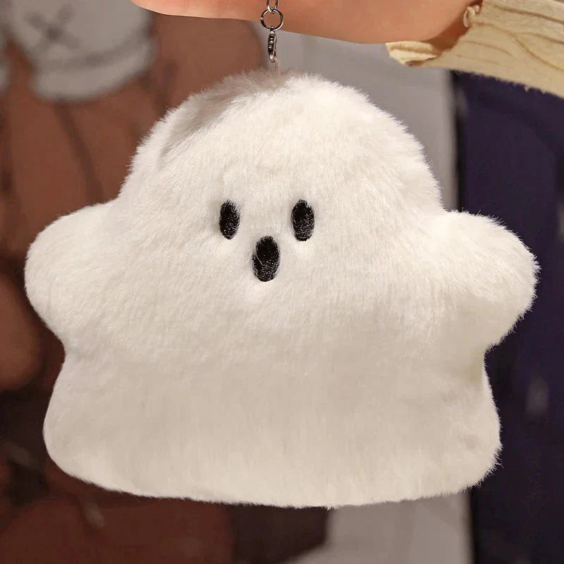 Dreamy Ghost White Cloud Plush Pillow for Ultimate Comfort