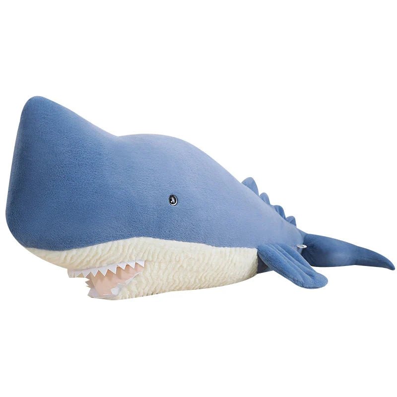 Adorable Giant Blue Gray Whale Stuffed Animal