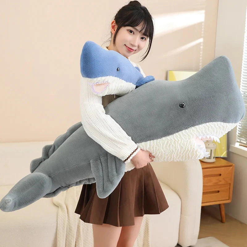 Adorable Giant Blue Gray Whale Stuffed Animal