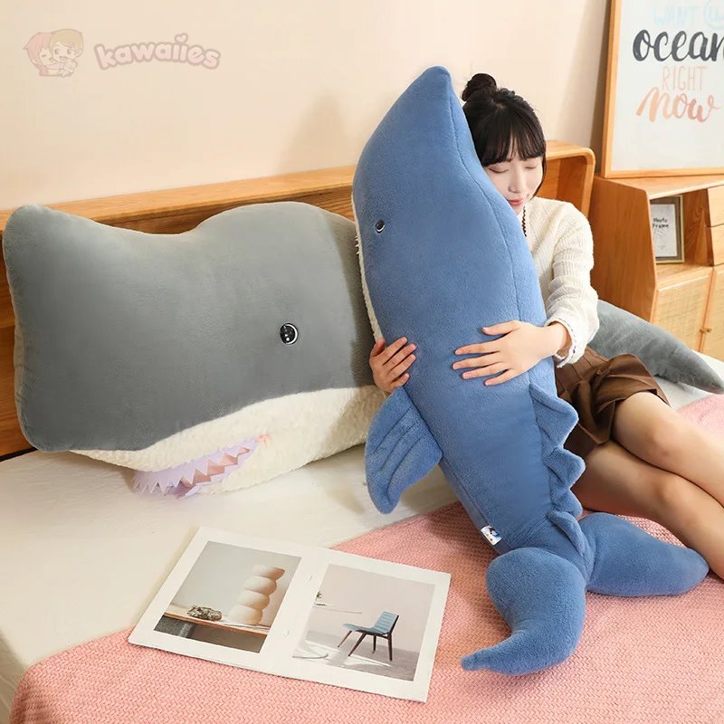 Adorable Giant Blue Gray Whale Stuffed Animal