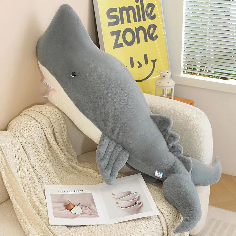 Adorable Giant Blue Gray Whale Stuffed Animal