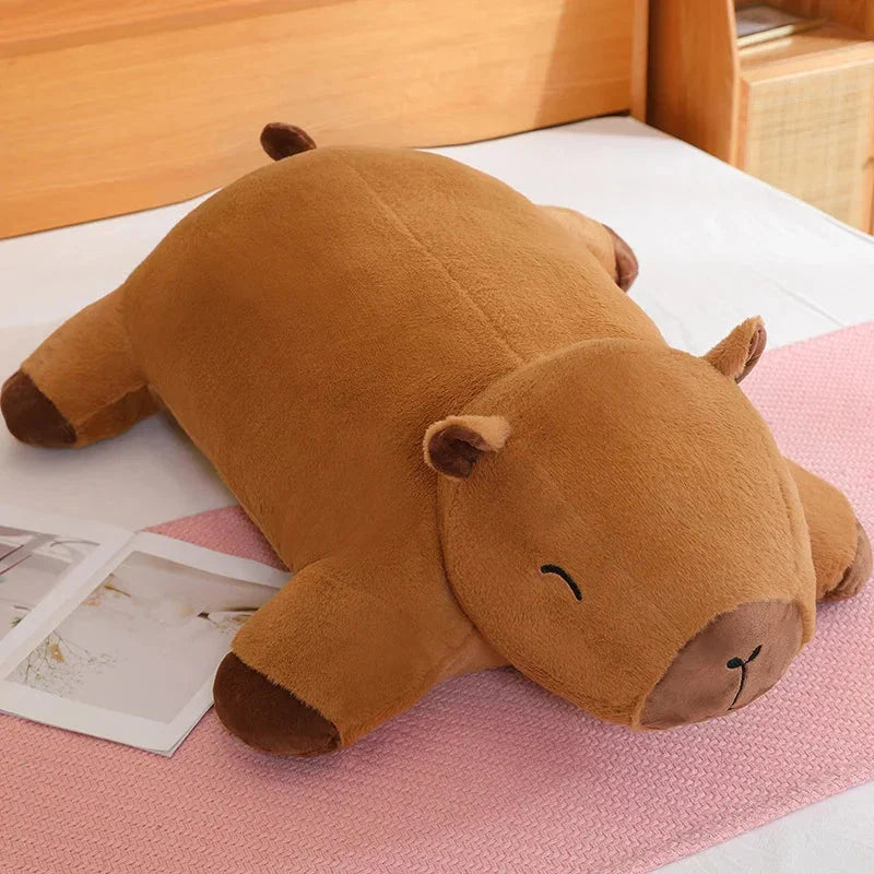 Extra-Large Capybara Cuddle Companions Plushies