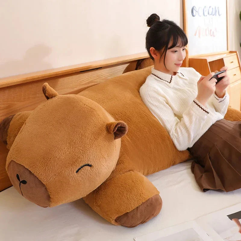 Extra-Large Capybara Cuddle Companions Plushies