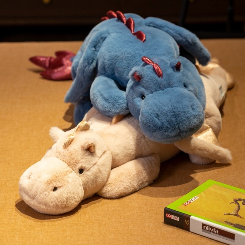Adorable Giant Plush Dragon Collection – Huggable and Fluffy!