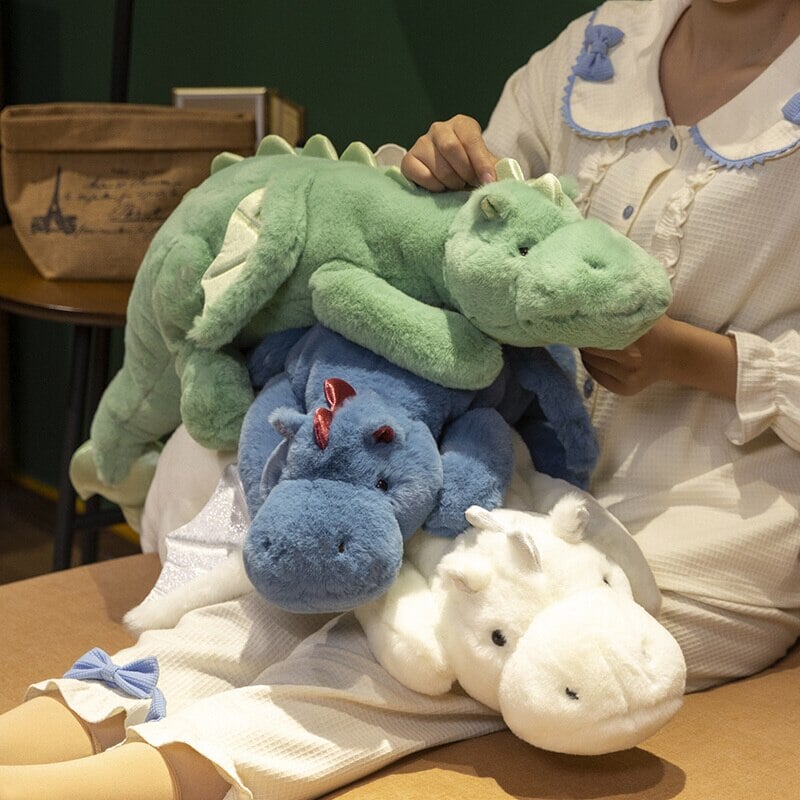 Adorable Giant Plush Dragon Collection – Huggable and Fluffy!