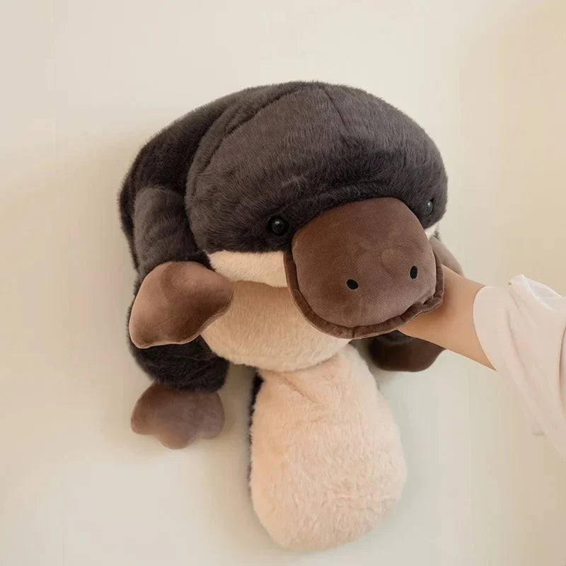 Adorable Giant Fluffy Platypus Stuffed Animal