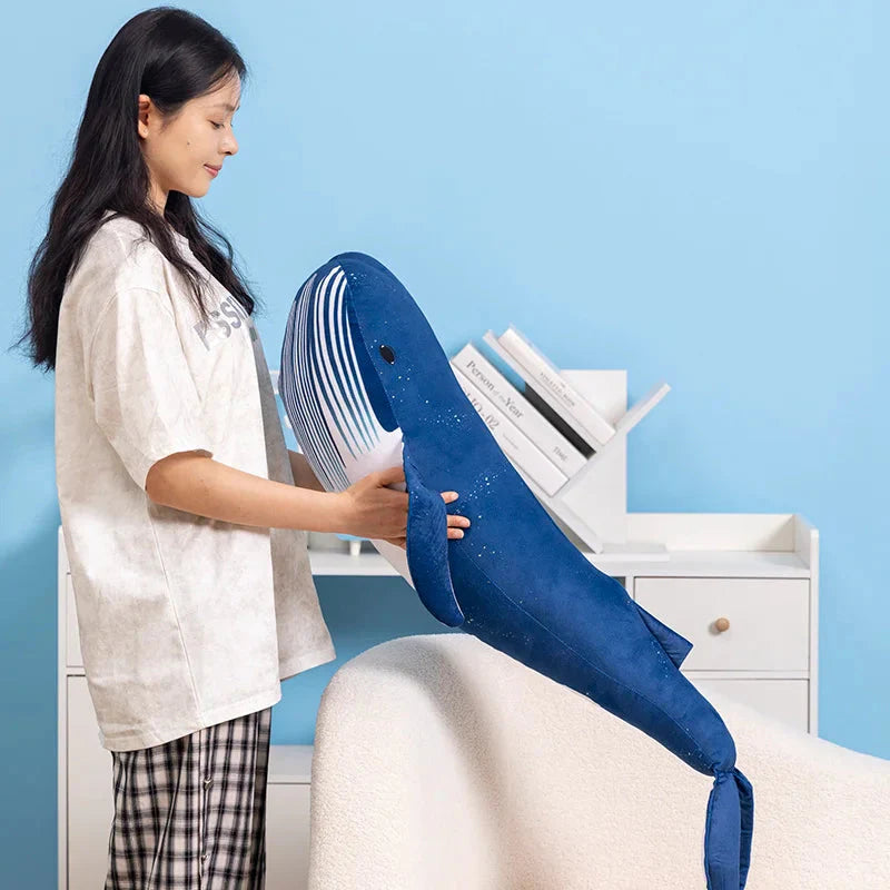 Majestic Starry Humpback Whale Plush Toy