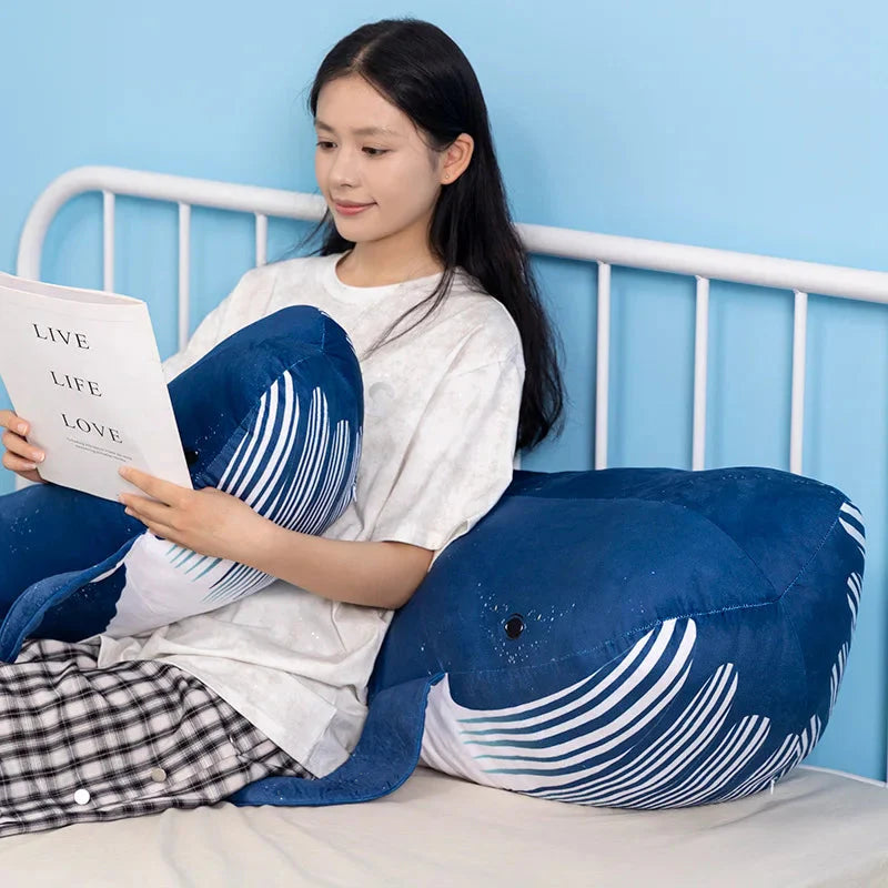 Majestic Starry Humpback Whale Plush Toy