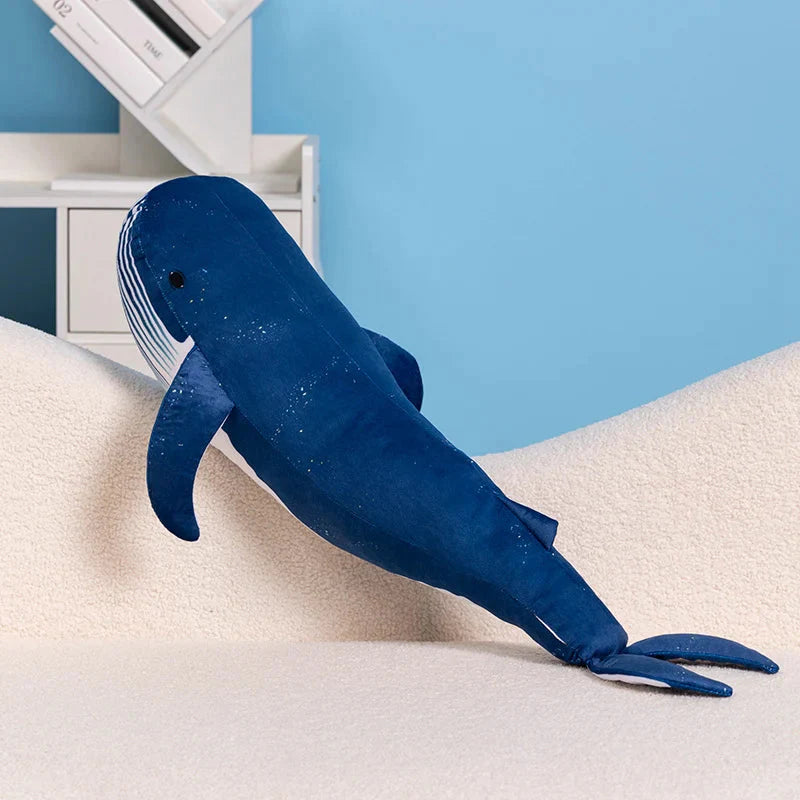 Majestic Starry Humpback Whale Plush Toy