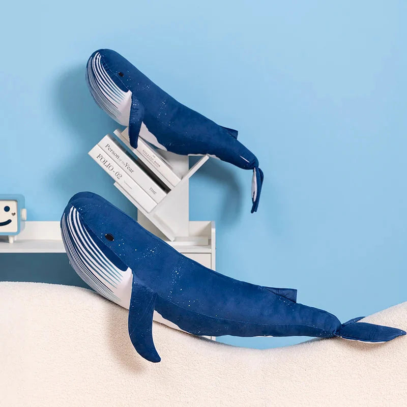 Majestic Starry Humpback Whale Plush Toy