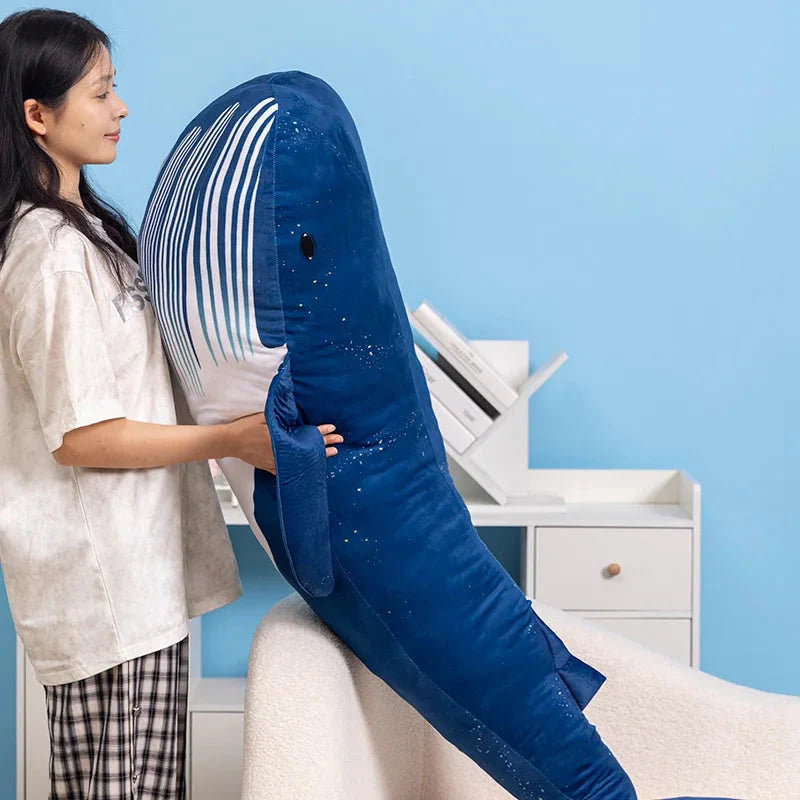 Majestic Starry Humpback Whale Plush Toy