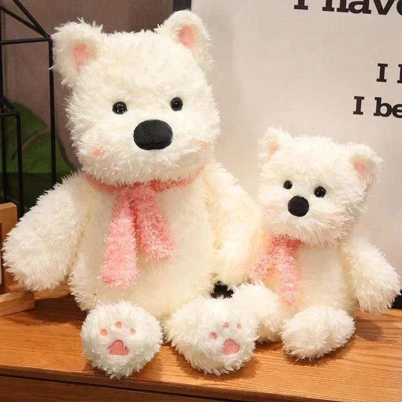 Ultra-Soft Giant West Highland Terrier Plush Toy