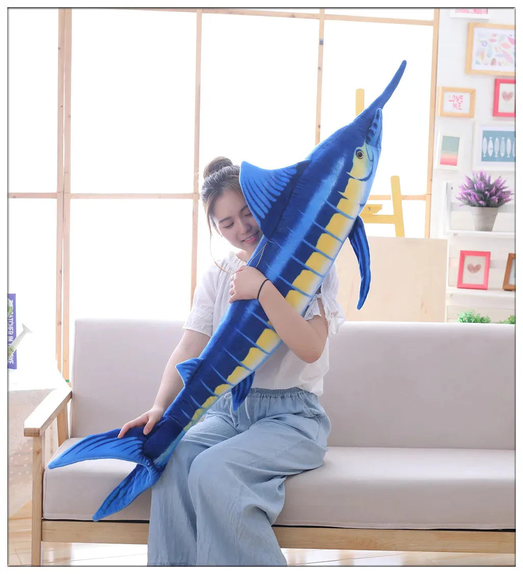 Delightful Giant Yellowfin Tuna Stuffed Animals