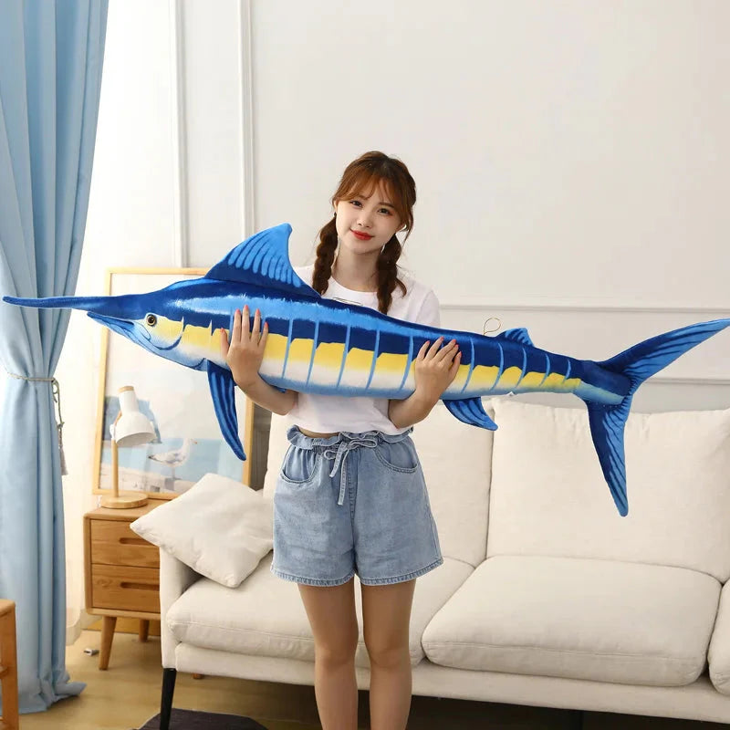 Delightful Giant Yellowfin Tuna Stuffed Animals