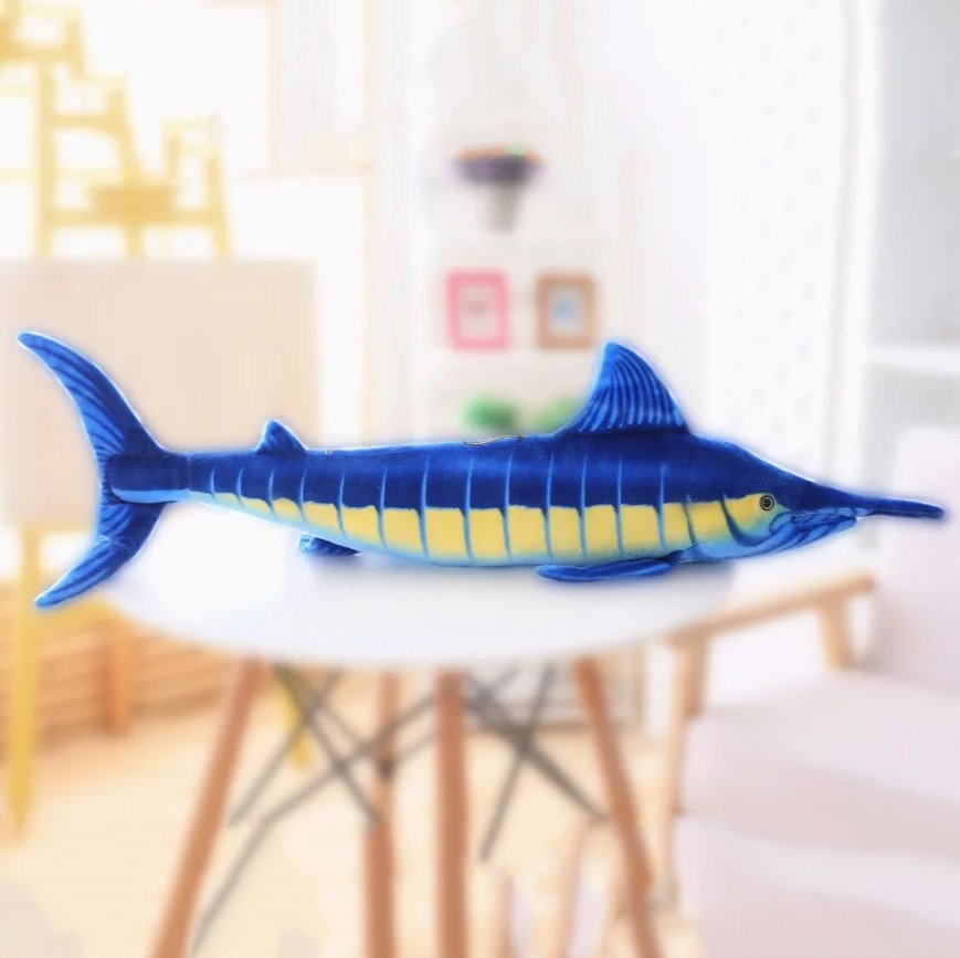 Delightful Giant Yellowfin Tuna Stuffed Animals