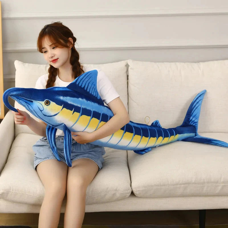 Delightful Giant Yellowfin Tuna Stuffed Animals