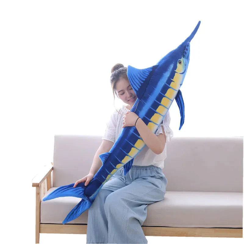 Delightful Giant Yellowfin Tuna Stuffed Animals