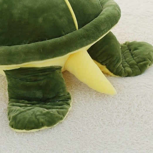 Adorable Green Chonky Kawaii Sea Turtle Plush Toy
