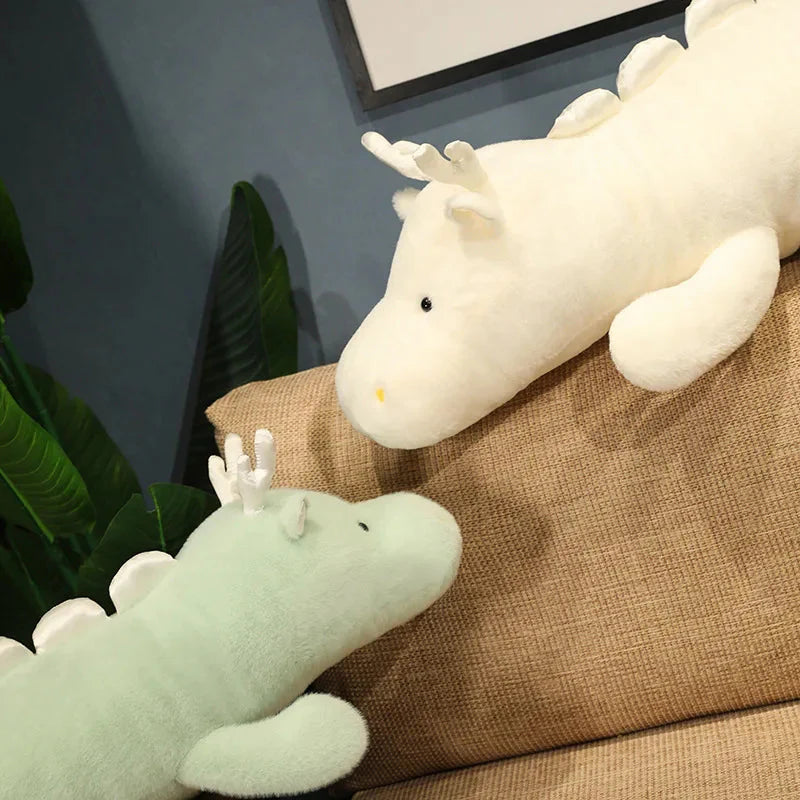 Haku the Adorable Long and Fluffy Dragon Plush Toy