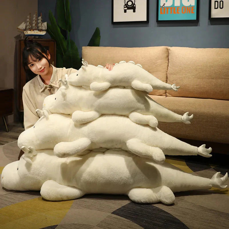 Haku the Adorable Long and Fluffy Dragon Plush Toy
