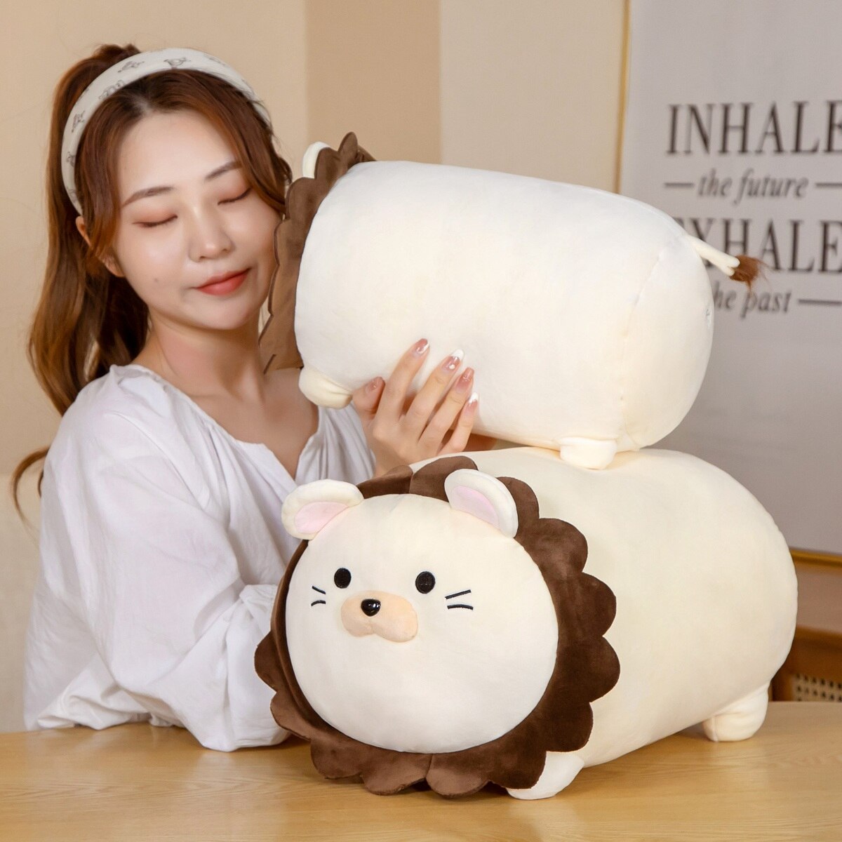 Adorable Hank the Kawaii Lion Plush Toy