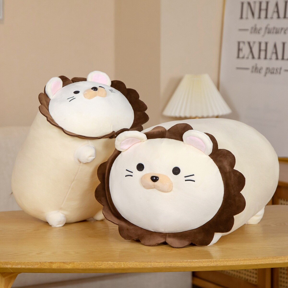 Adorable Hank the Kawaii Lion Plush Toy