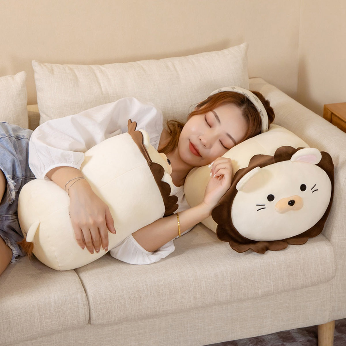 Adorable Hank the Kawaii Lion Plush Toy