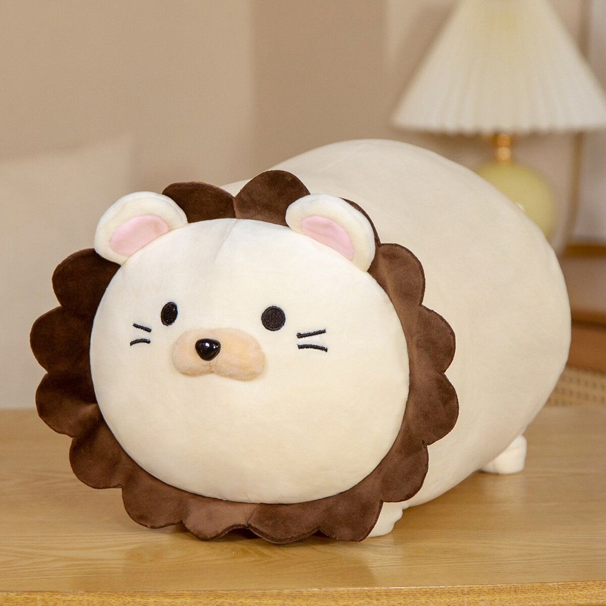 Adorable Hank the Kawaii Lion Plush Toy