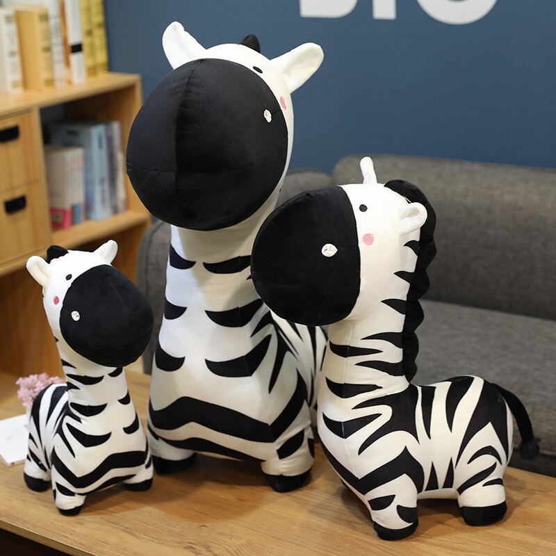Hiroto the Adorable Zebra Plush Toy