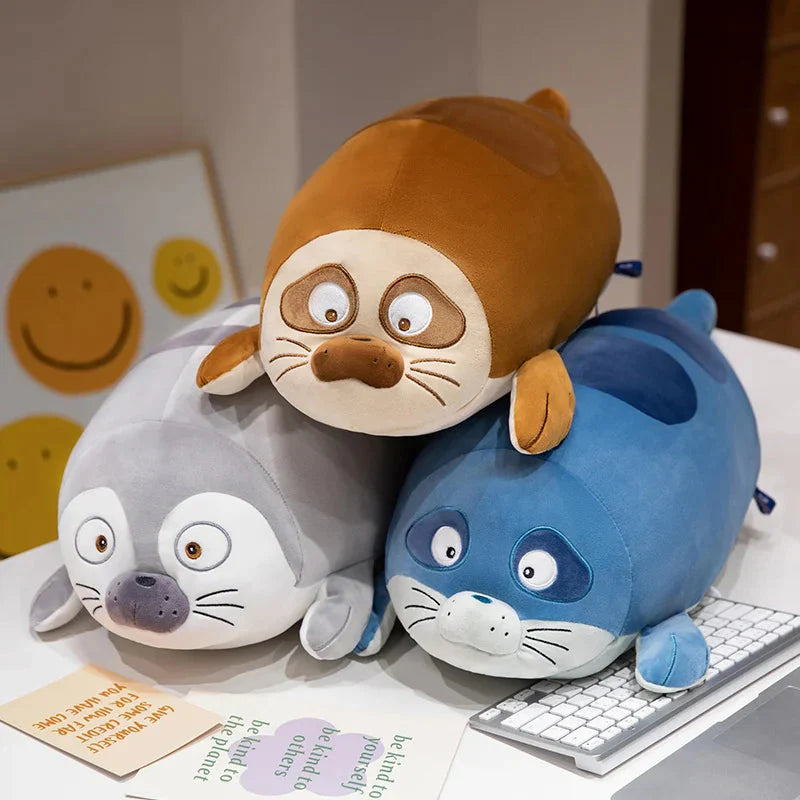 Giant Cuddly Seal Plush Friends