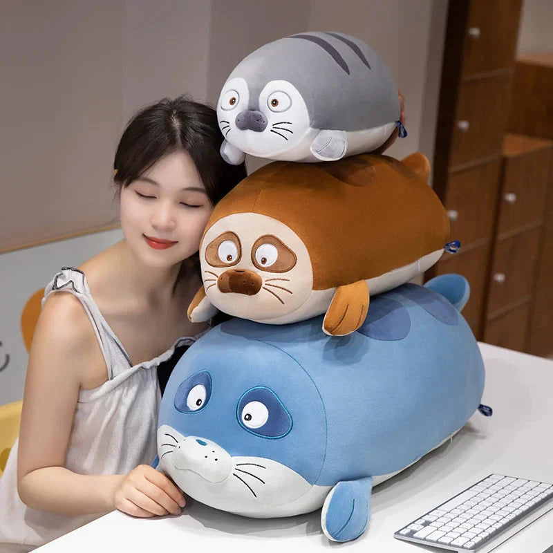 Giant Cuddly Seal Plush Friends