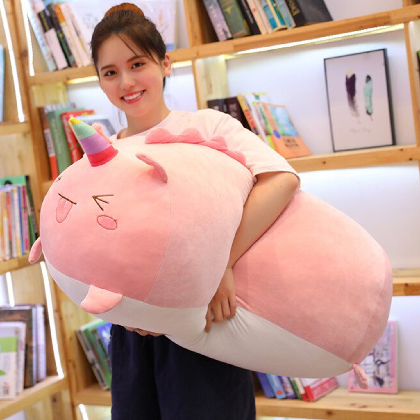 Adorable Giant Plush Sleeping Buddies Collection