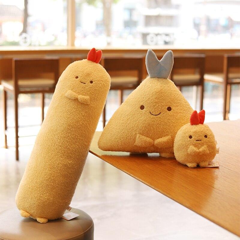 Delightful Japanese Shrimp Tempura Plush Family Collection