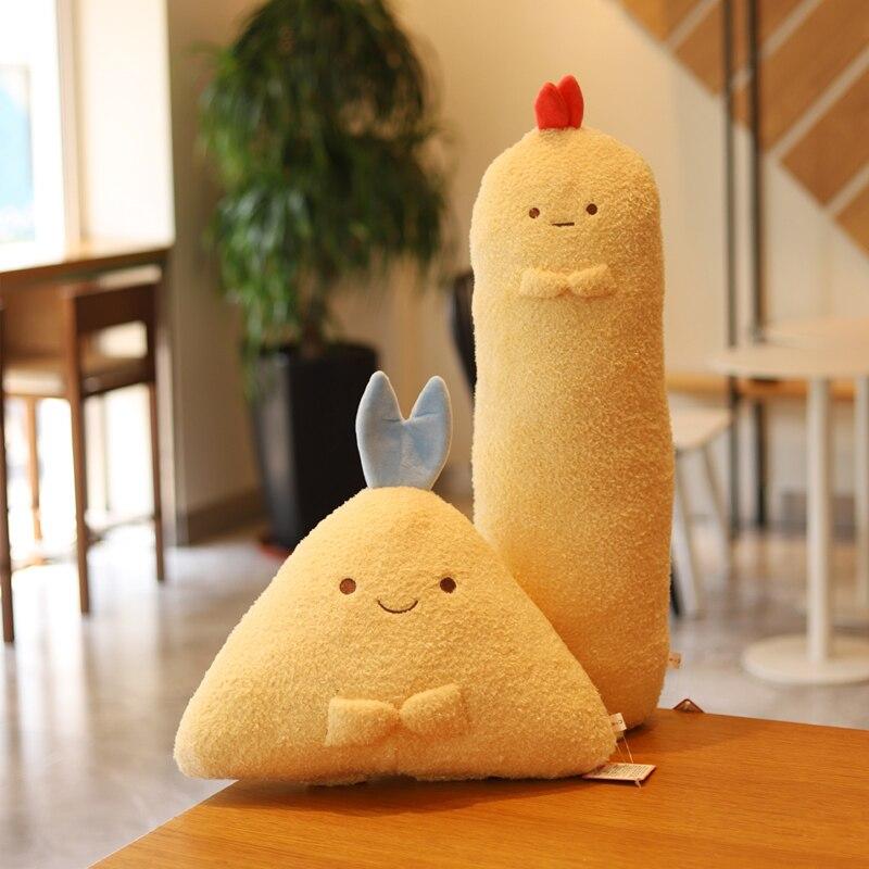 Delightful Japanese Shrimp Tempura Plush Family Collection