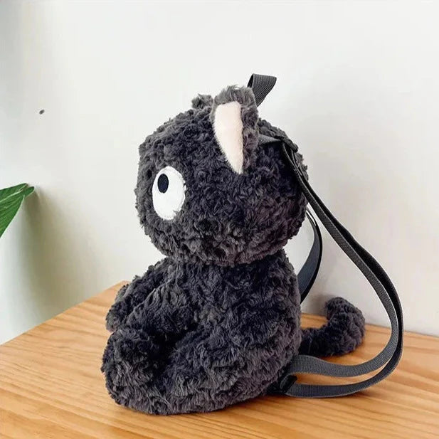 Adorable Jiji the Cat Plush Backpack for Cat Lovers!